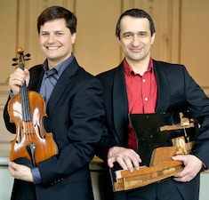 With the violinist Roman Patočka © Lukáš Kuta